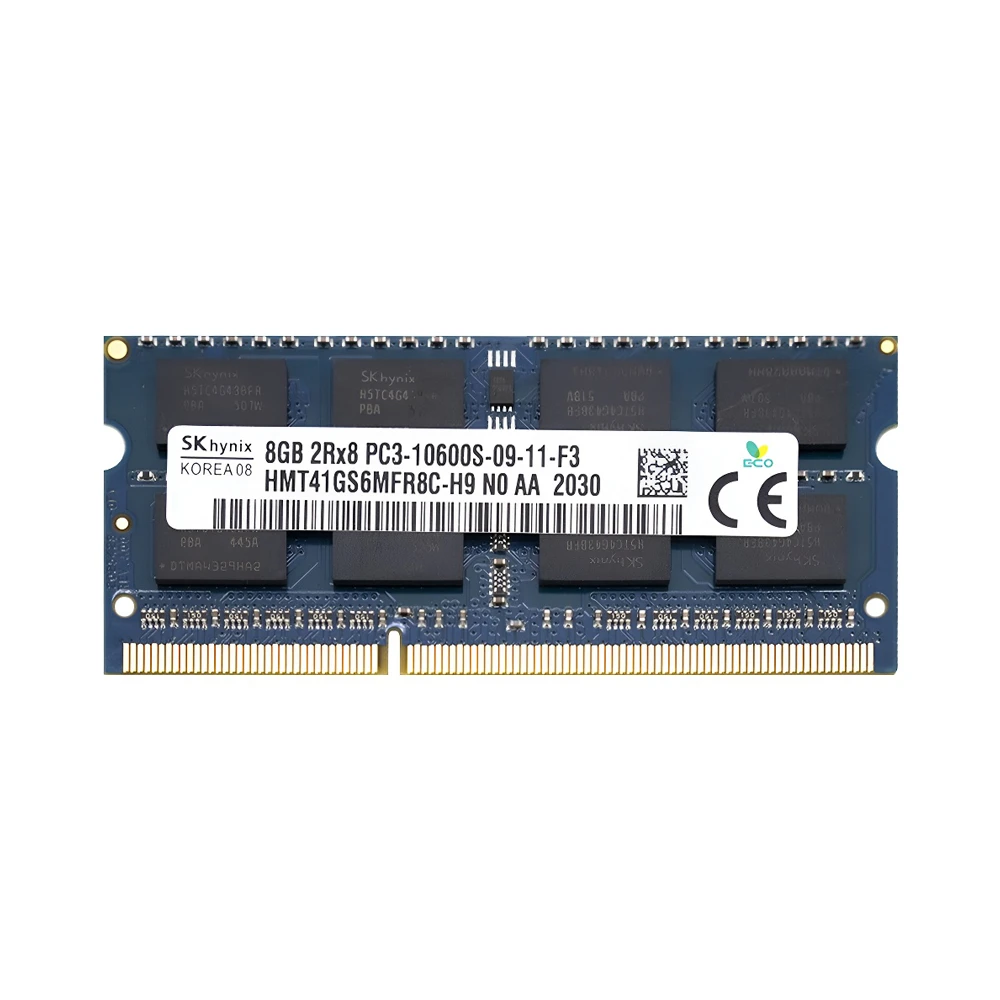 رم لپ تاپ 8 گیگابایت اس کی هاینیکس DDR3 1333 PC3-10600